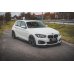 Накладки сплиттеры на пороги на BMW 1 F20 / F21 M-Pack / M140i рестайл